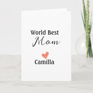 Cartão Melhor mãe do mundo feliz dia das mães avó namhear