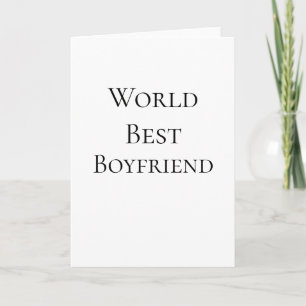 Cartão Melhor namorado marido homem do mundo dia dos namo