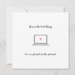 Cartão Melhor namorando online no casal engraçado da inte