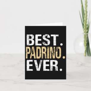 Cartão Melhor Padrino de Espanha Espanhol