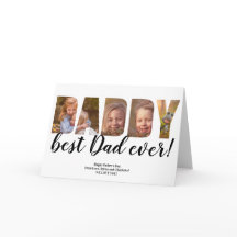 Melhor Pai de 8 fotos dia de os pais de grade de c