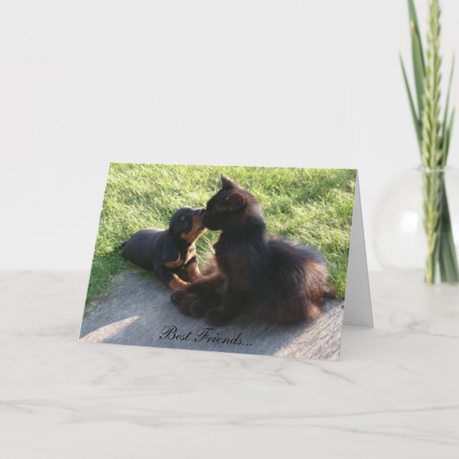 Cartão Melhores Amigos (Frente)