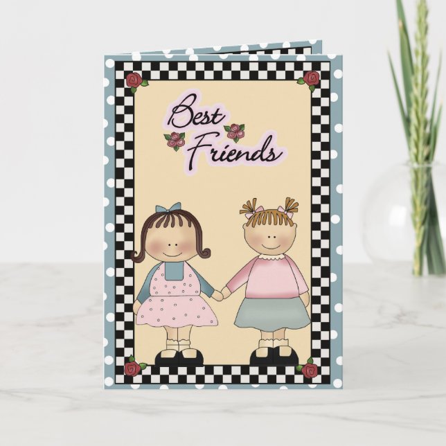 Cartão Melhores Amigos (Frente)