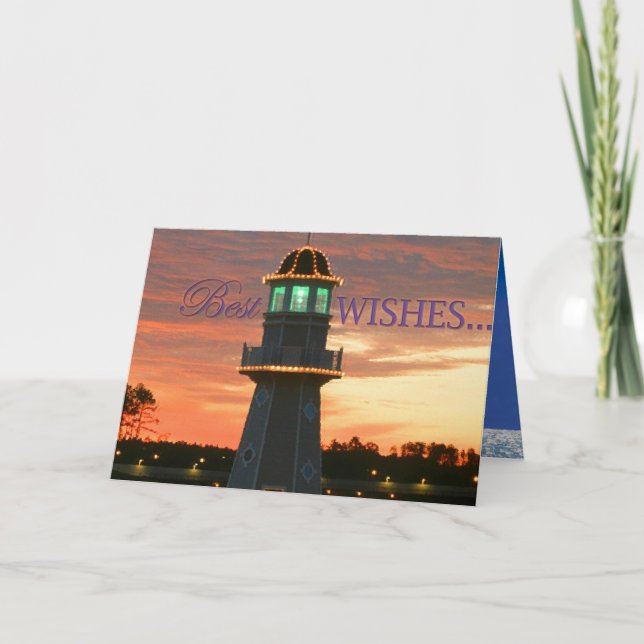 Cartão Melhores Desejos no seu Aniversário e durante todo (Frente)