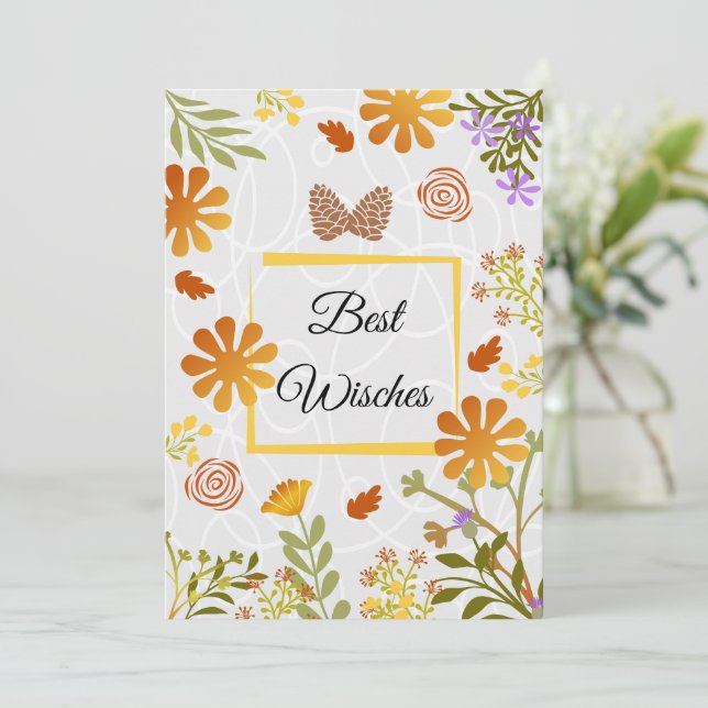 Cartão Melhores Wisches  (Em pé/Frente)