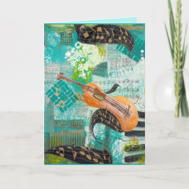 Cartão Melodia de Violino