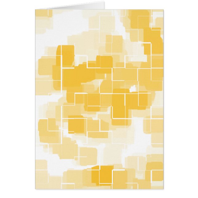 Cartão "Melon" Abstrato geométrico (Frente)