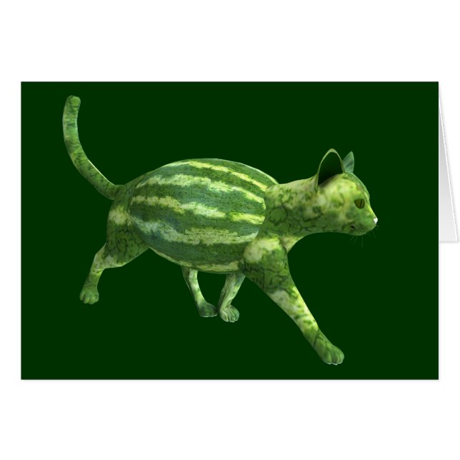 Cartão Melon Verde Cento Bengalcat (Frente Horizontal)