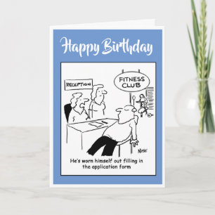 Cartão Membro do Clube de malhações Vestido