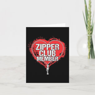 Cartão Membro do Clube de Zipper Engraçado Humor Funny