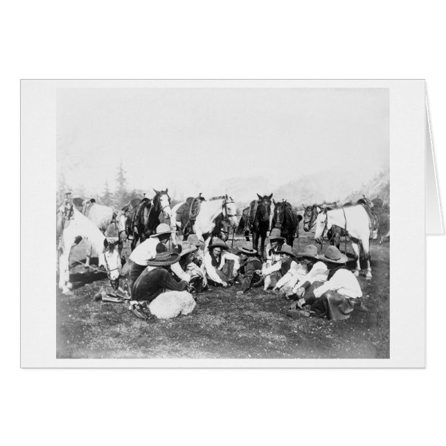 Cartão Membros do show selvagem do oeste do projeto de le (Frente Horizontal)