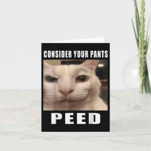 Cartão Memes De Gato De Bobo Engraçados Por 919 Designs C