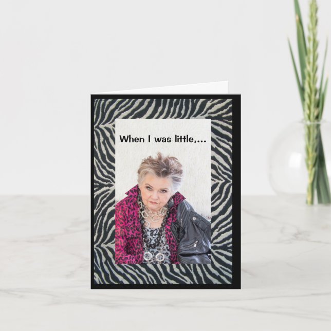 Cartão Memória engraçada (Frente)