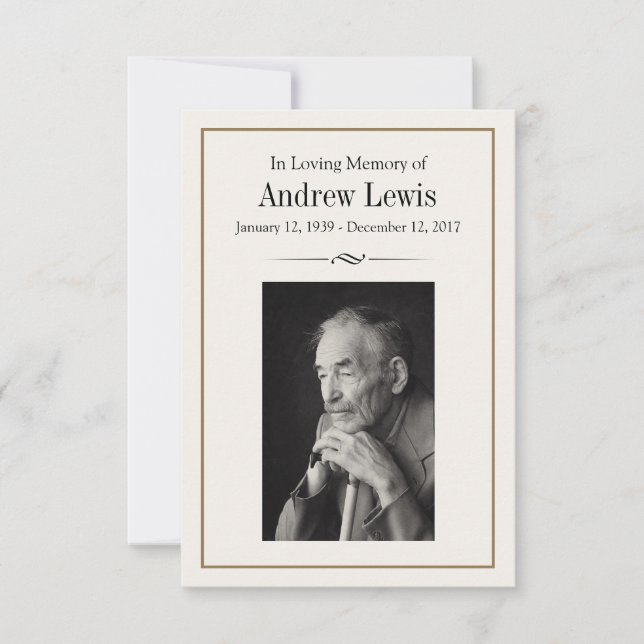 Cartão Memorial (Frente)