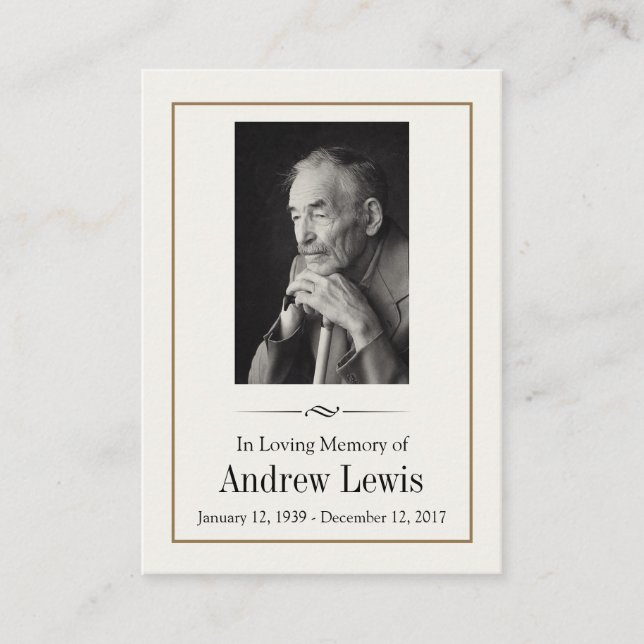 Cartão Memorial (Frente)