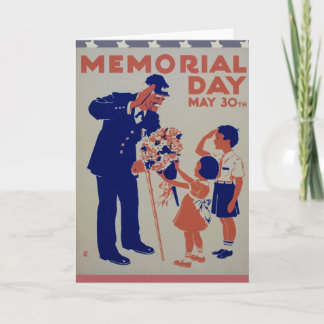 Cartão Memorial Day