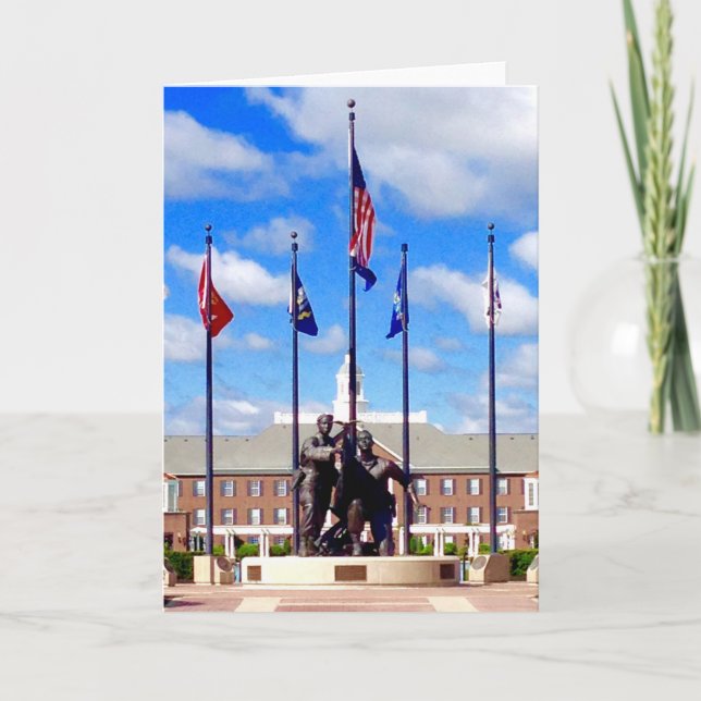 Cartão Memorial Day (Frente)