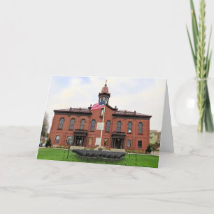 Cartão Memorial de cadeira vazia