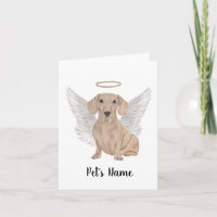 Memorial do Red Smooth Dachshund