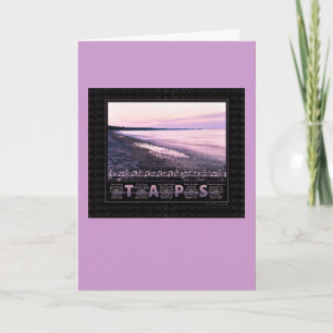 Cartão Memorial Taps