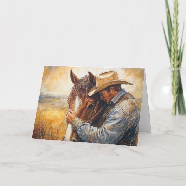 Cartão Memórias acalentadas em espaços abertos (Frente)