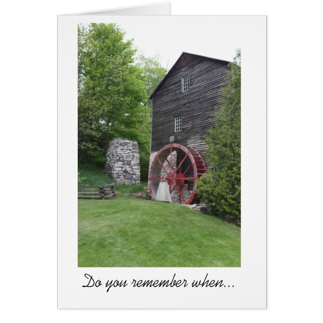 Cartão Memórias de Usina Antigo (Frente)