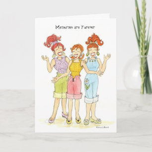 Cartão Memories are forever.