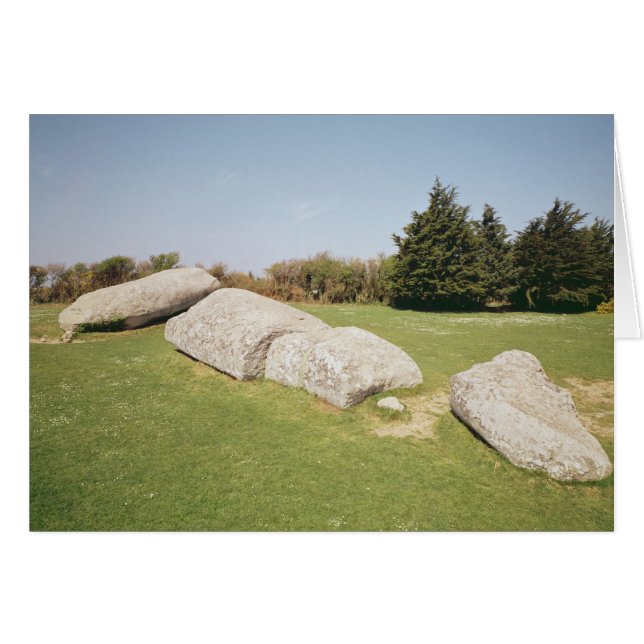 Cartão Men-er-Hroech'h (Frente Horizontal)