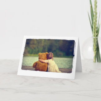 Cartão Menina de Adoção