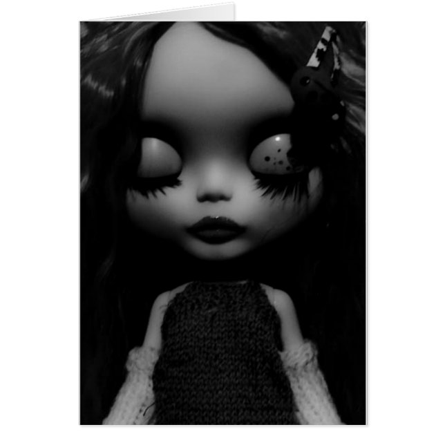 Cartão Menina de Bettie (Frente)