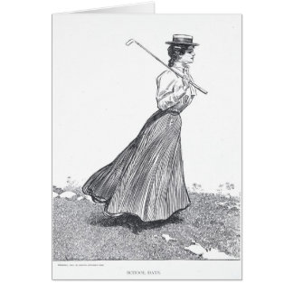 Cartão Menina de Gibson 3