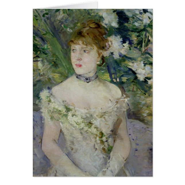 Cartão Menina de vestido, 1879 (Frente)