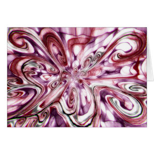 Cartão Menina irritada