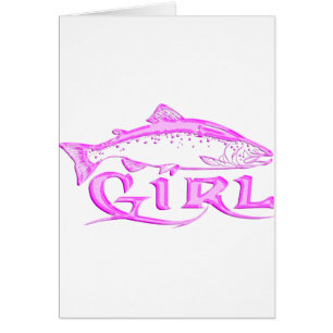 CARTÃO MENINA SALMON