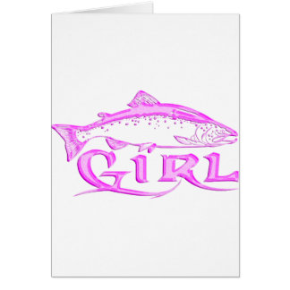 CARTÃO MENINA SALMON