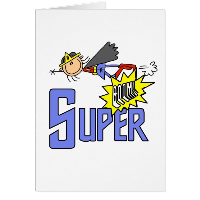 Cartão Menina SUPER (Frente)