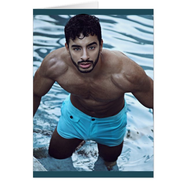 Cartão Menina surpreendente do transporte do total (Frente)