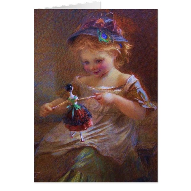 Cartão Menina Winsome (Frente)