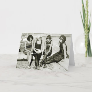 Cartão Meninas bonito, 1920