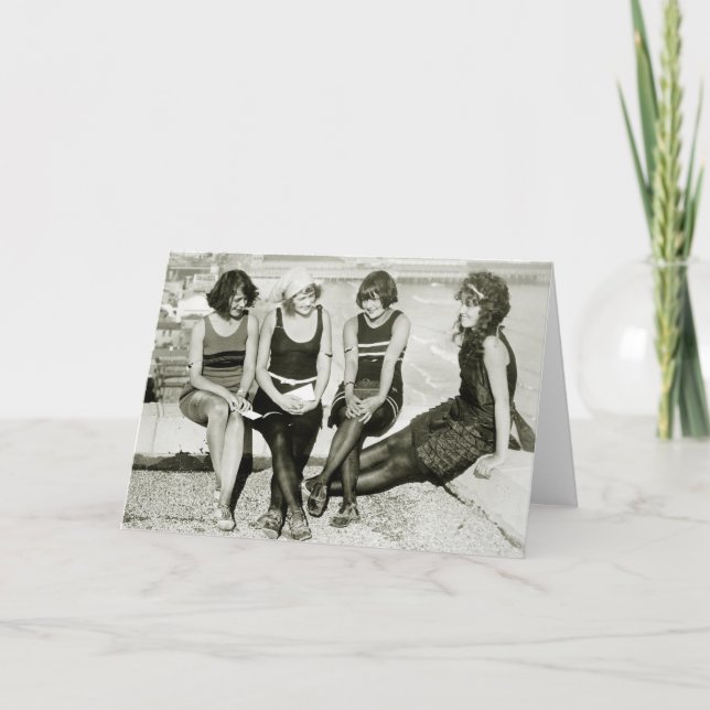 Cartão Meninas bonito, 1920 (Frente)