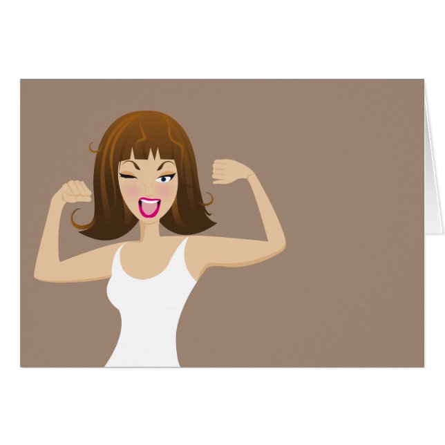 CARTÃO MENINAS BONITOS DESPORTIVAS NA MODA (Frente Horizontal)