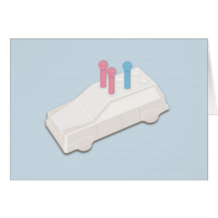 Cartão Meninas que esperam o menino