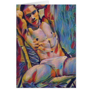 Cartão Menino de Fuego