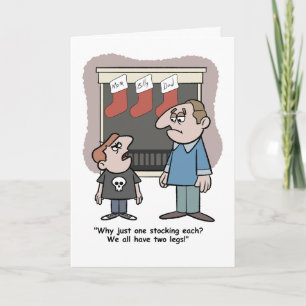 Cartão Menino Ganancioso