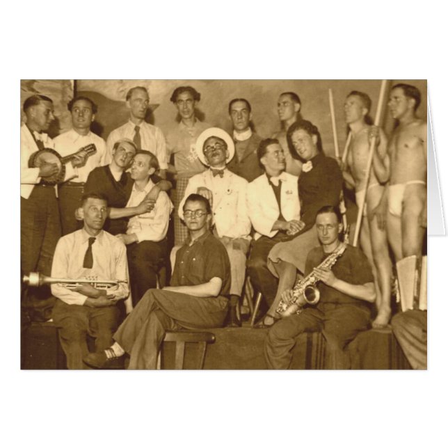 Cartão Meninos do partido (Frente Horizontal)