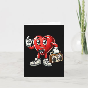 Cartão Meninos Retro 80s 90s Dançando Disco Valente