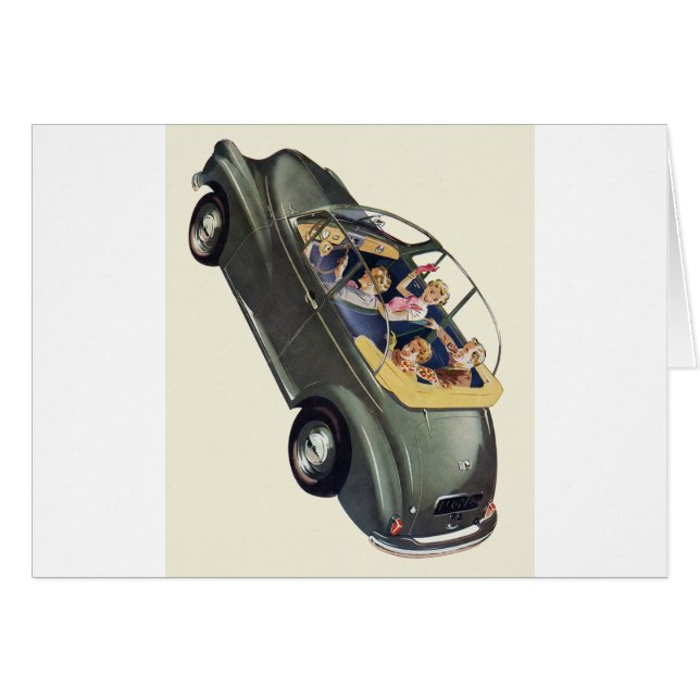 Cartão Menor de Morris (Frente Horizontal)