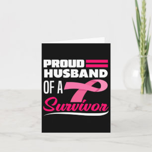Cartão Mens Orgulhosos Husbynn De Uma Sala De Mama Sobrev