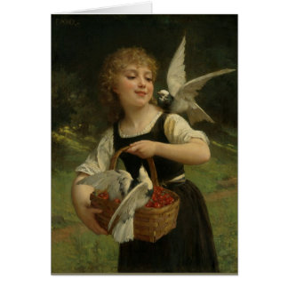 Cartão Mensageiro do amor