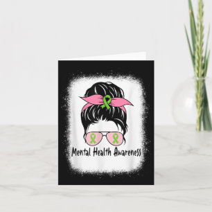 Cartão Mensagem Bun Mental Health S Gift Mental Health Aw
